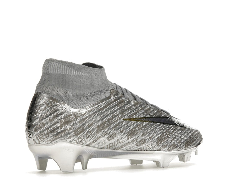 Nike Zoom Mercurial Superfly 9 Elite XXV SE FG Metallic Silver