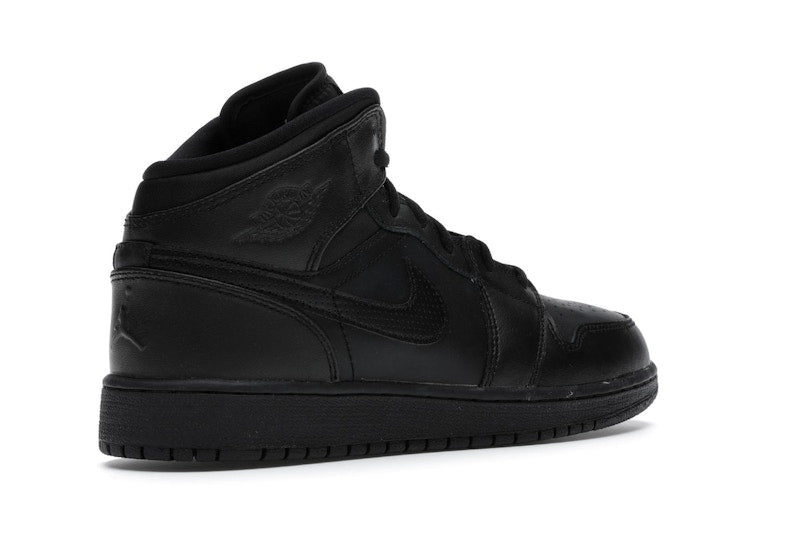 Jordan 1 Retro Mid Black (2016) (GS)