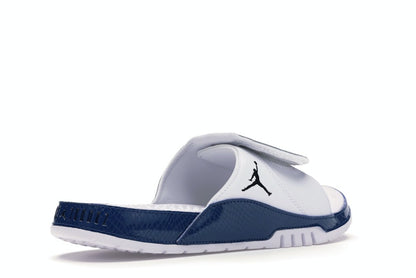 Jordan Hydro 11 Slide White Navy