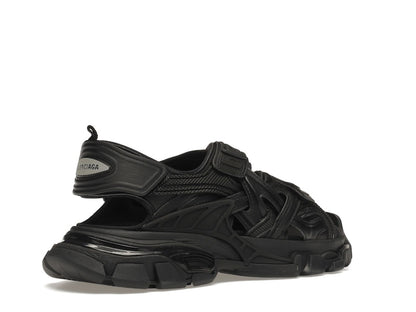 Balenciaga Track Sandal Black