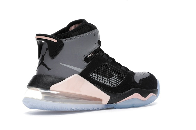 Jordan Mars 270 Black Gunsmoke Crimson Tint