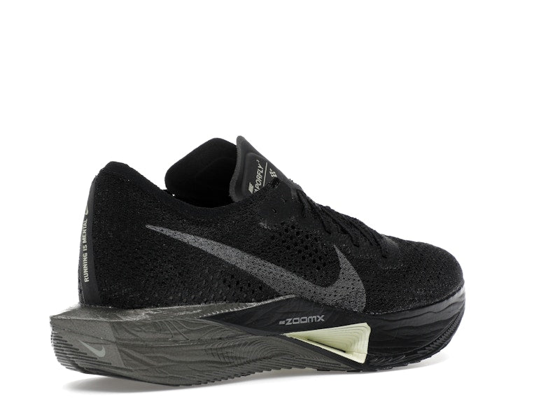 Nike ZoomX Vaporfly 3 Black Olive Aura Metallic Medium Ash