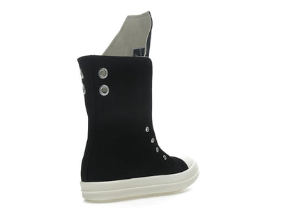 Rick Owens Hollywood DRKSHDW Boot Sneaks Black Milk