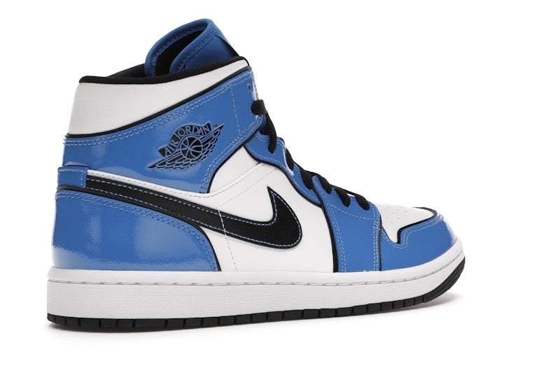 Jordan 1 Mid Signal Blue