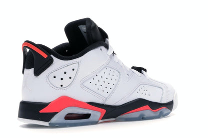 Jordan 6 Retro Low White Infrared 23 Black (GS)
