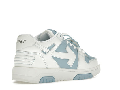 OFF-WHITE Out Of Office OOO Low Tops Light Blue White