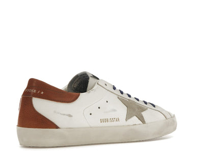 Golden Goose Super-Star White Ice Brown Blue