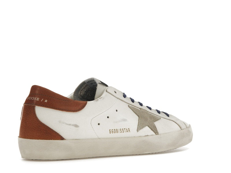 Golden Goose Super-Star White Ice Brown Blue