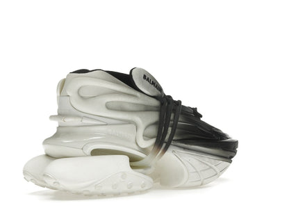 Balmain Unicorn Low-Top White Black Gradiant