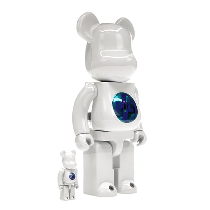Bearbrick PiL 100% & 400% Set Chrome Ver.