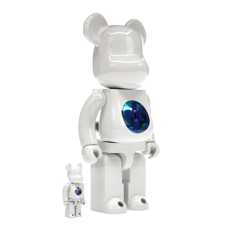 Bearbrick PiL 100% & 400% Set Chrome Ver.