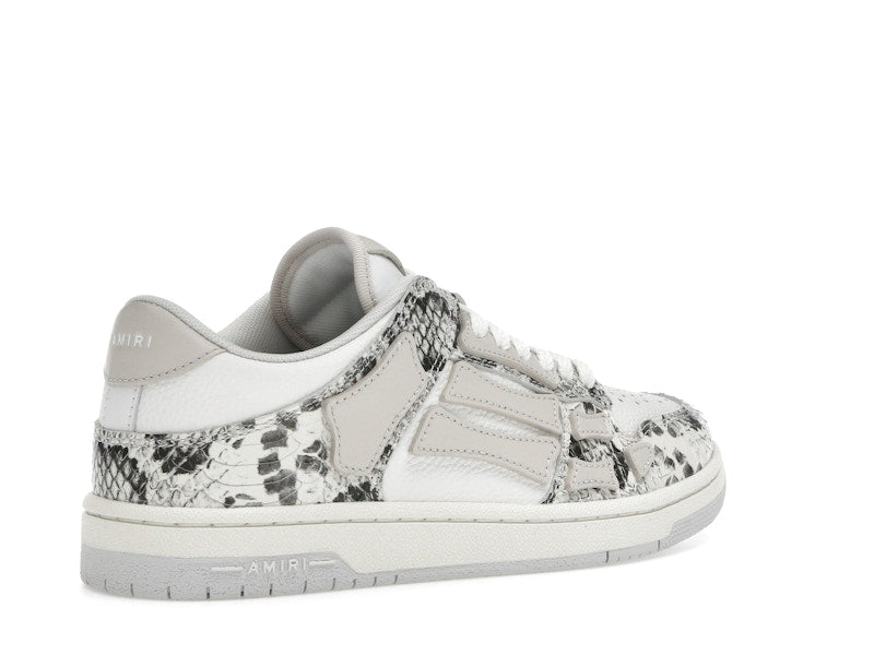 AMIRI Skel Top Low Snake Alabaster