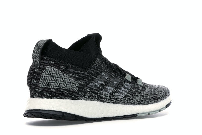 adidas Pureboost RBL Core Black Grey Two