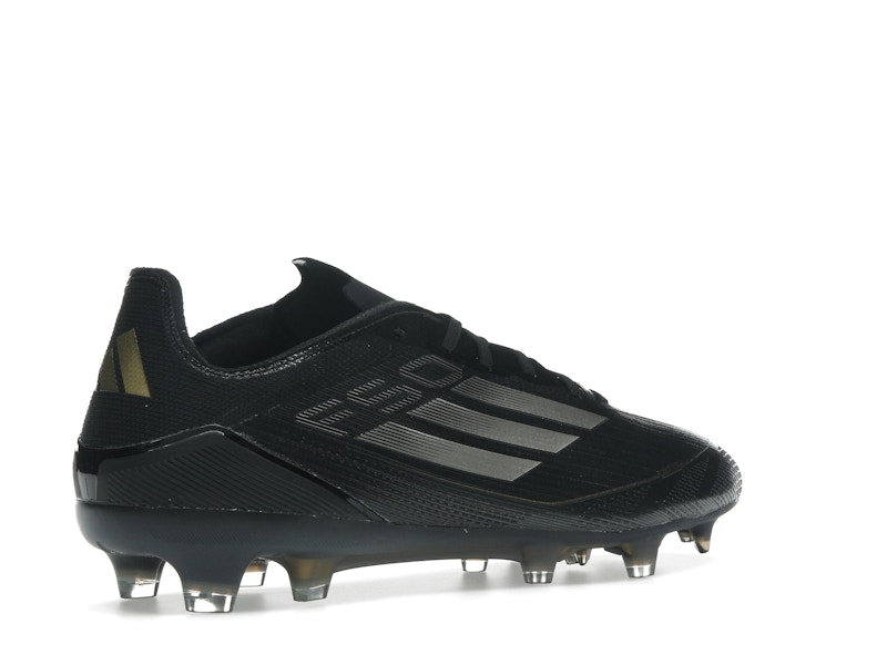 adidas F50 Pro FG Core Black Iron Metallic Gold Metallic