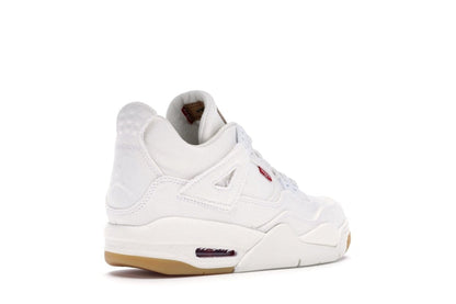 Jordan 4 Retro Levi's White (GS) (Levi's Tag)
