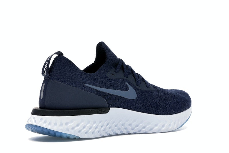 Nike Epic React Flyknit College Navy Diffused Blue
