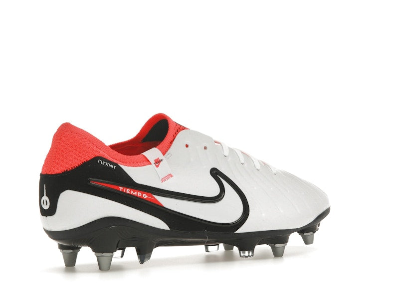 Nike Tiempo Legend 10 Elite SG-Pro White Black Bright Crimson