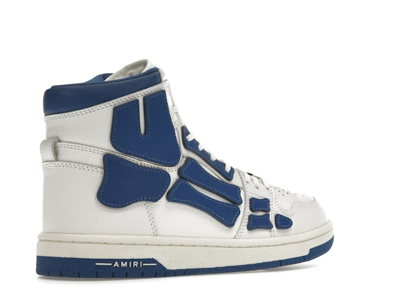 AMIRI Skel Panelled High Top White Blue