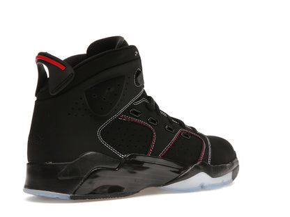 Jordan 6-17-23 Black White Red Contrast Stitching