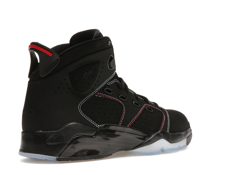 Jordan 6-17-23 Black White Red Contrast Stitching
