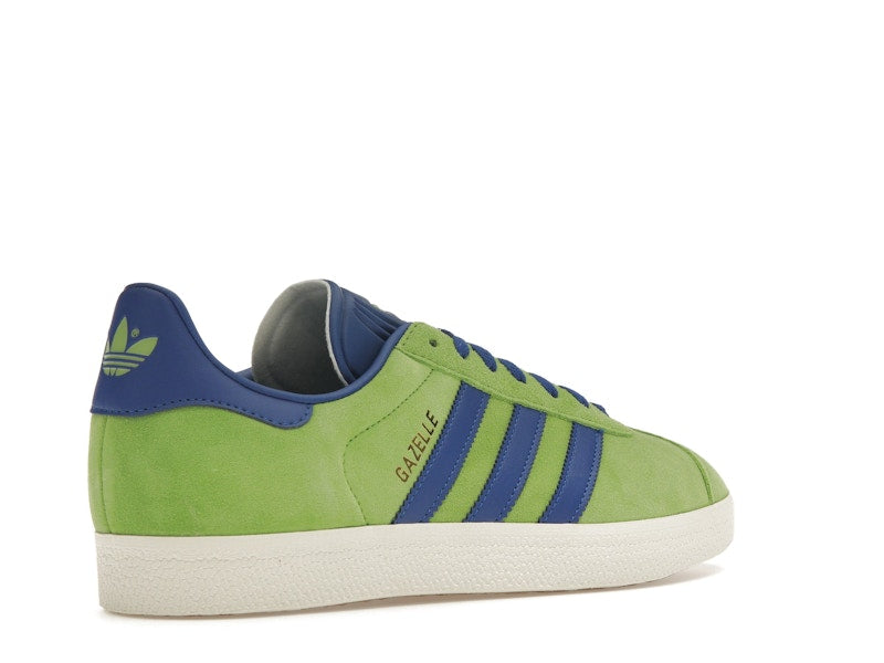 adidas Gazelle Lime Royal Blue