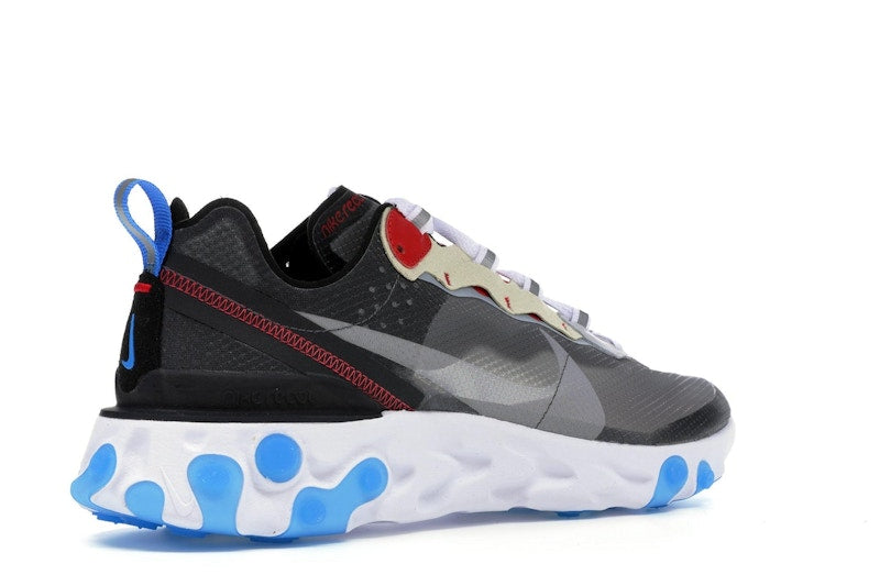 Nike React Element 87 Dark Grey Photo Blue