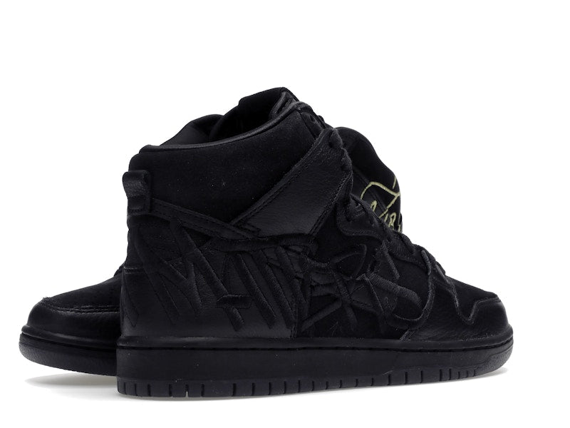 Nike SB Dunk High FAUST Black Gold