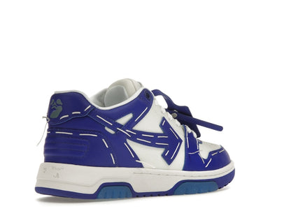 OFF-WHITE Out Of Office Sartorial Stitching White Dark Blue (Women's)