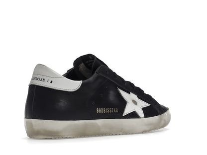 Golden Goose Super-Star Black White Leather (Women's)