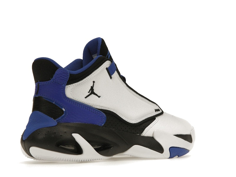 Jordan Max Aura 4 White Black Hyper Royal