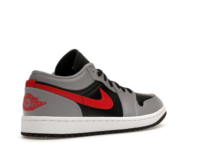 Jordan 1 Low Cement Grey Fire Red (Women's)