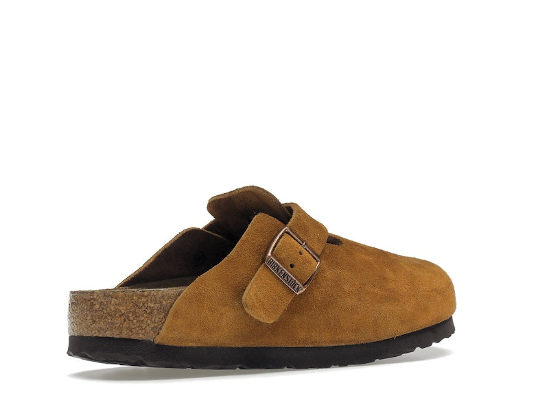 Birkenstock Boston Soft Footbed Suede Mink