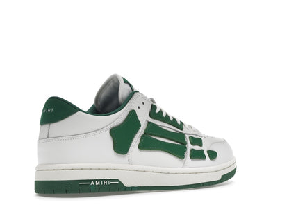 AMIRI Skel Top Low White Green