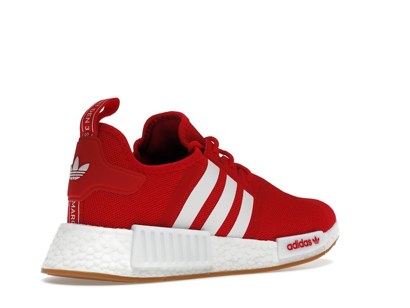 adidas NMD R1 Vivid Red White Gum