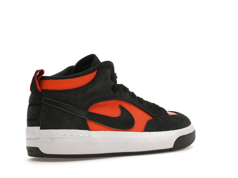 Nike SB React Leo Black Electro Orange