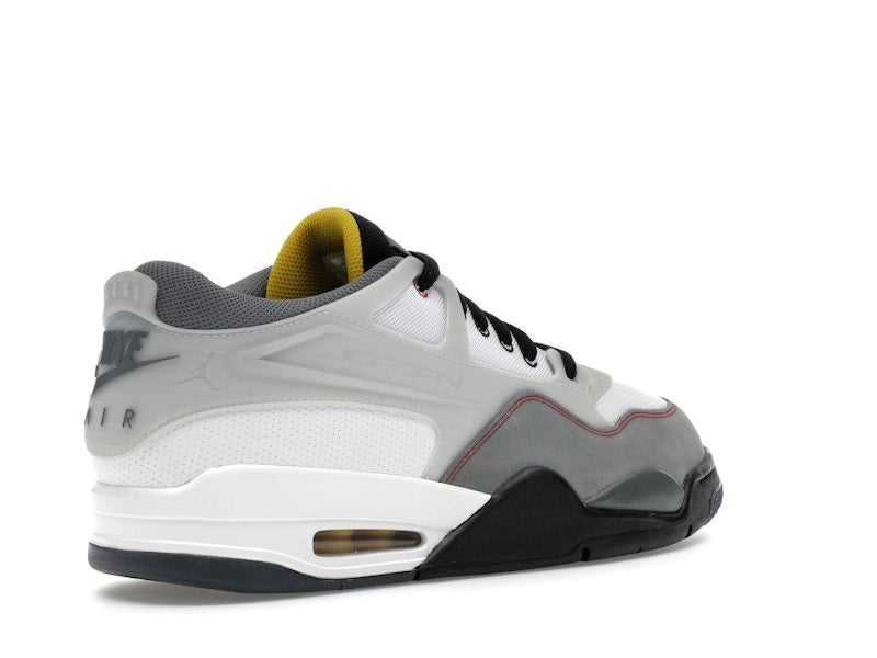 Jordan 4 RM Premium White Black Smoke Grey Fire Red