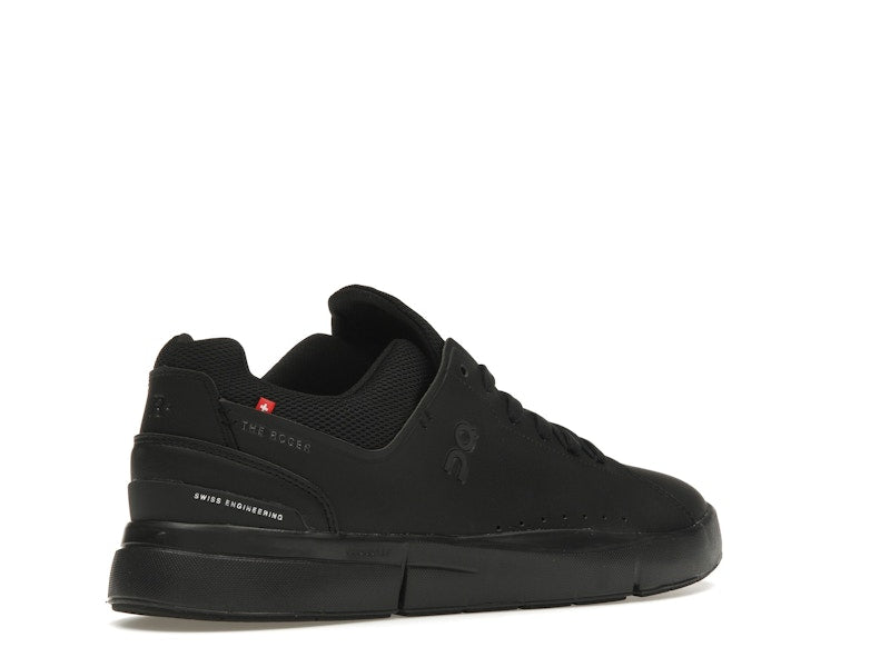 On The Roger Advantage All Black (Women's)