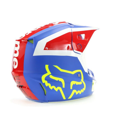 Supreme Fox Racing V2 Helmet Multicolor