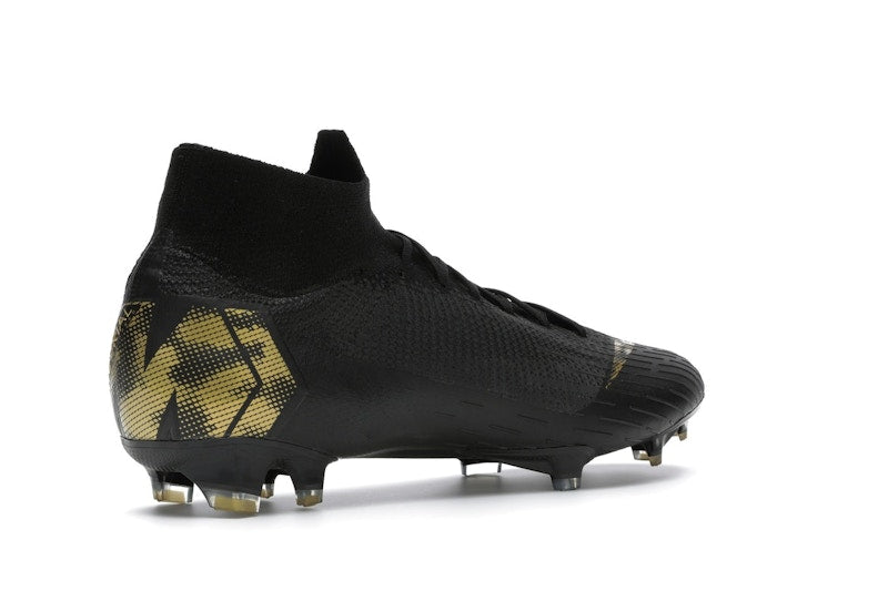 Nike Mercurial Superfly 6 Elite FG Black Metallic Gold