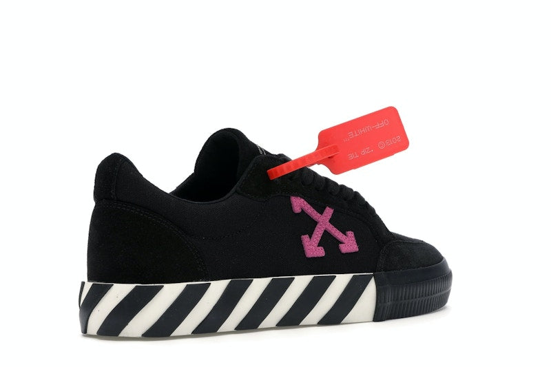 OFF-WHITE Vulc Low Black Fuchsia