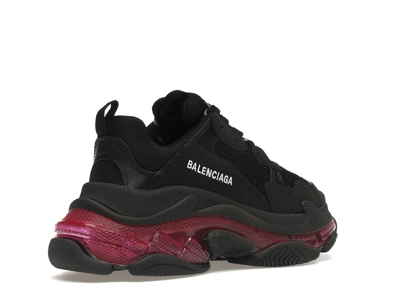 Balenciaga Triple S Clear Sole Neon Pink (Women's)
