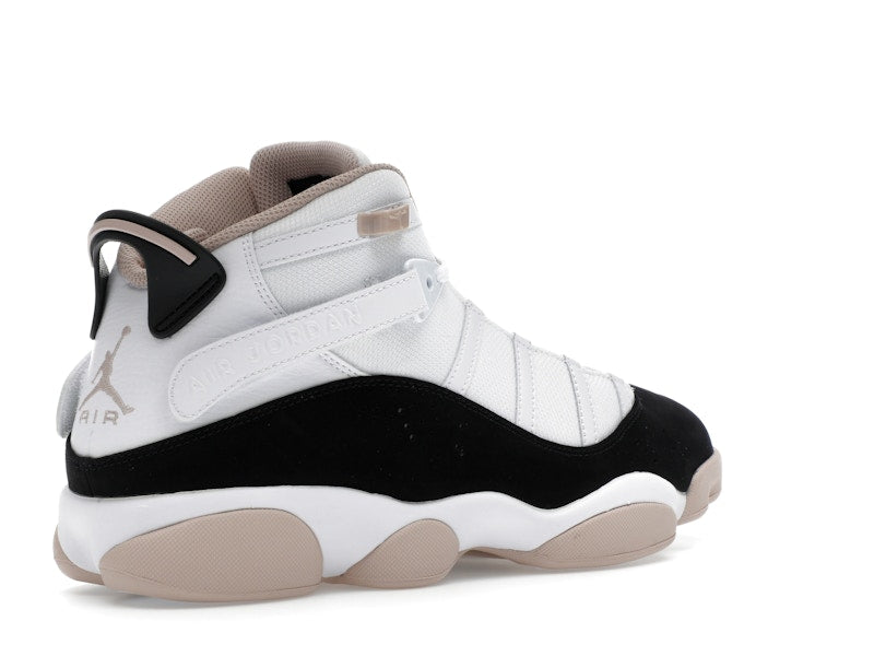 Jordan 6 Rings White Fossil Stone Black