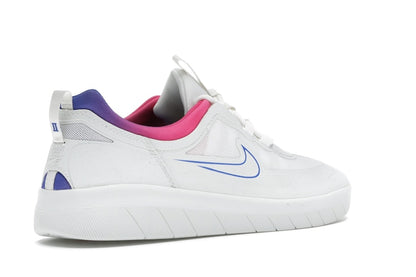 Nike SB Nyjah Free 2 Summit White Pink Blast Racer Blue