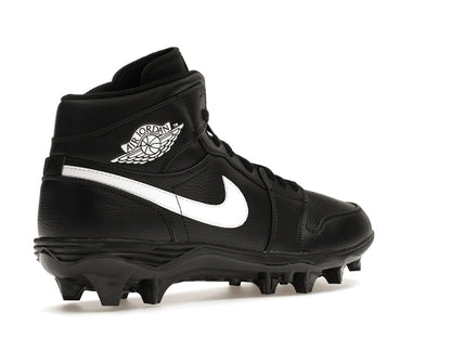 Jordan 1 Mid TD Cleat Black White