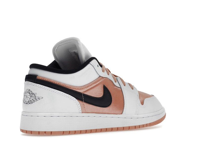 Jordan 1 Low White Light Madder Root (GS)