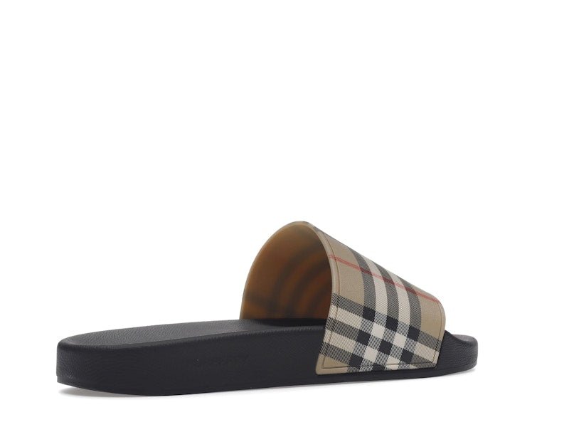 Burberry Vintage Check Slides Archive Beige