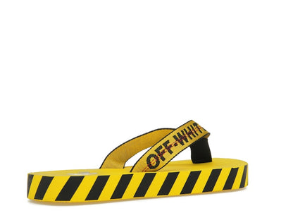 OFF-WHITE Industrial Flip Flops Yellow SS21