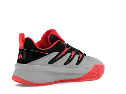 adidas Dame Certified 3 Core Black Lucid Red Grey Two