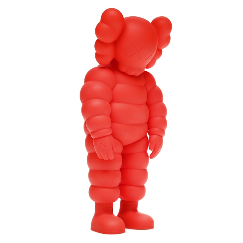 KAWS What Party Vinyl Figure Orange