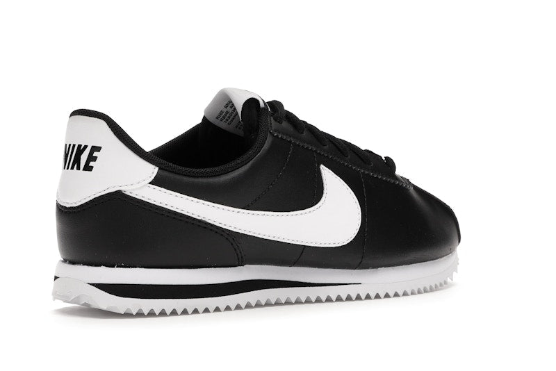 Nike Cortez Basic Leather Black White (GS)
